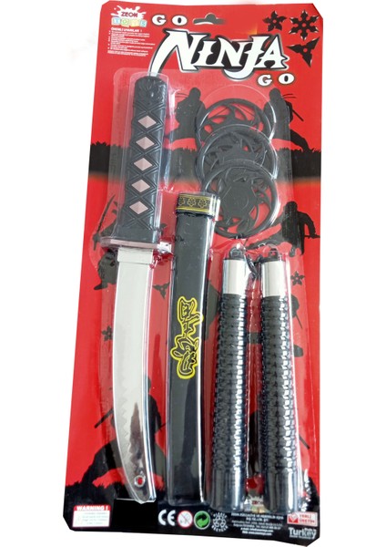 5 Parça Ninja Oyun Seti