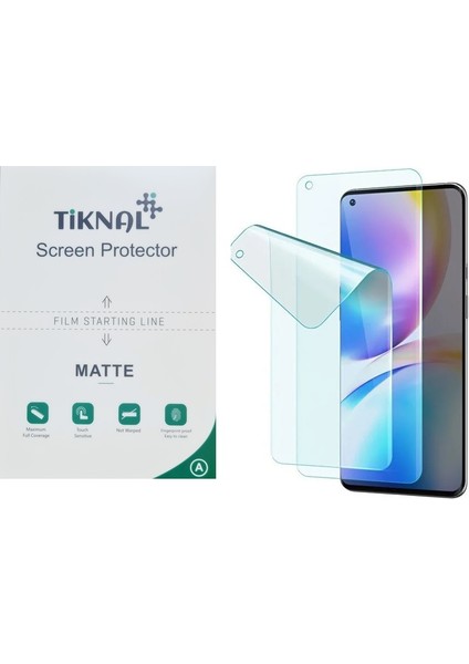 iPhone 15 pro max Tiknal Esnek Nano Ekran Koruyucu MAT