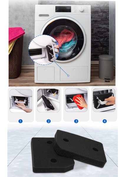 Miele TCE636WP Uyumlu 2 Adet Kurutma Makinesi Sünger Filtresi indirimleri