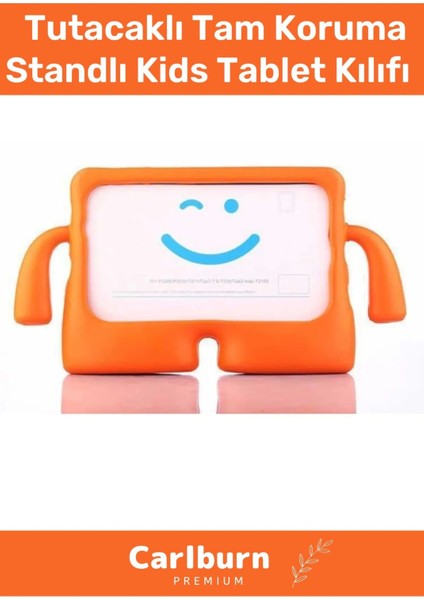 Özel Üretim Apple Samsung Uyumlu 11 Inç Yumuşak Dokulu Tutacaklı Tam Koruma Standlı Kids