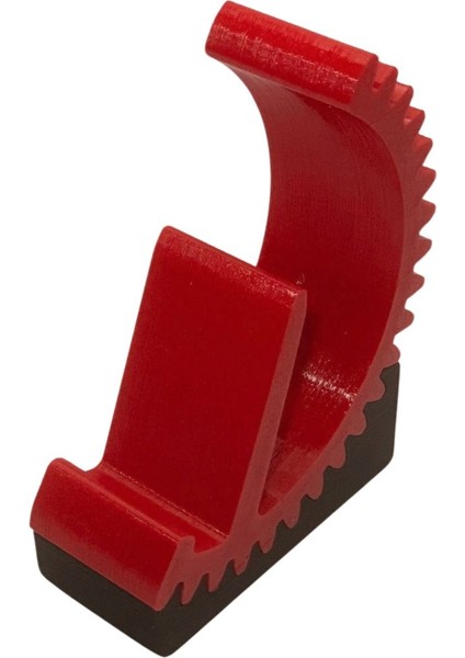 Dişli Tasarımlı Ayarlanabilir Telefon ve Tablet Standı - Kırmızı/siyah fiyatları