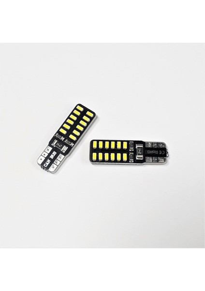 Ampül 12V T10 24 SMD Fiber Beyaz BR0405535