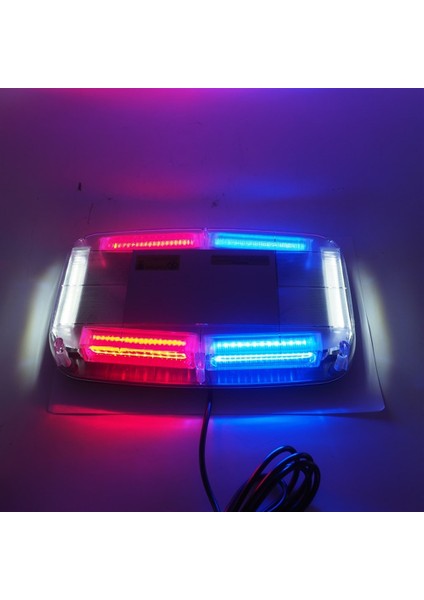 Çakarlı tepe lambası mıknatıslı kırmızı-beyaz-mavi 24w 12-24v / LAIK530 fiyatları