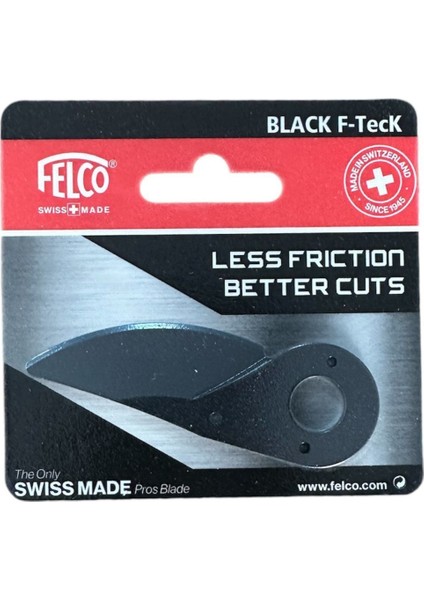 7/3 Teflon Black F - Teck  Yedek Bıçak - Felco 7, 8