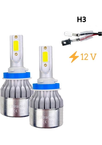 Ultratech Led Far Ampulü H3 3200LM / LAAM890