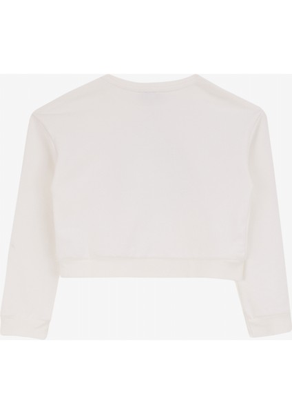 Payetli Kadın Ekru Sweatshırt J4WG-SWT7563 fiyatları