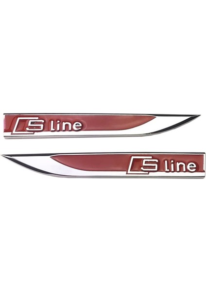 Space S-Line Çamurluk Logosu-Kırmızı / YACI138