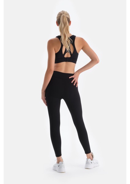 Siyah Kadın Basıc Toparlayıcı Tayt fiyatları