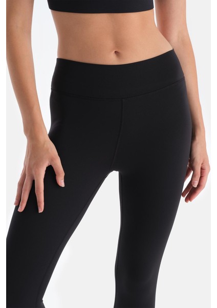 Siyah Kadın Basıc Toparlayıcı Tayt indirimleri