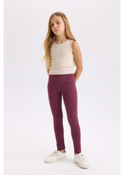 Kız Çocuk Basic Düz Tayt E0002A824WN modelleri