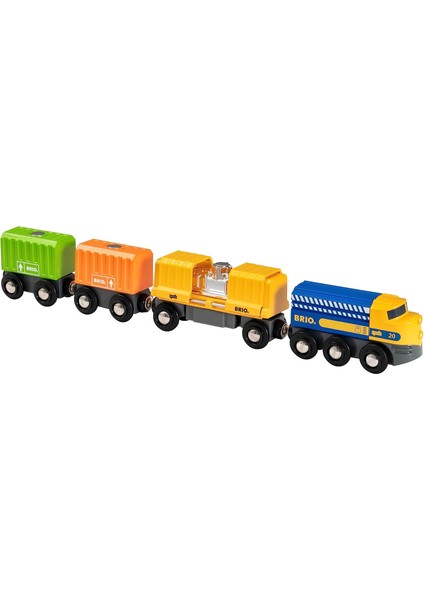 3 Vagonlu Kargo Treni