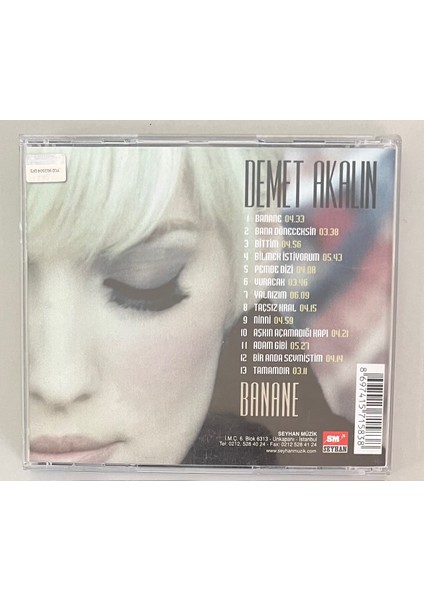 Demet Akalın Banane Cd fiyatları