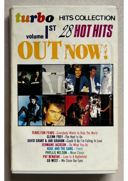 Turbo Hits 28 Hot Hits Out Now Kaset (Orjnal Dönem Foot Print Stüdyo Kaset)