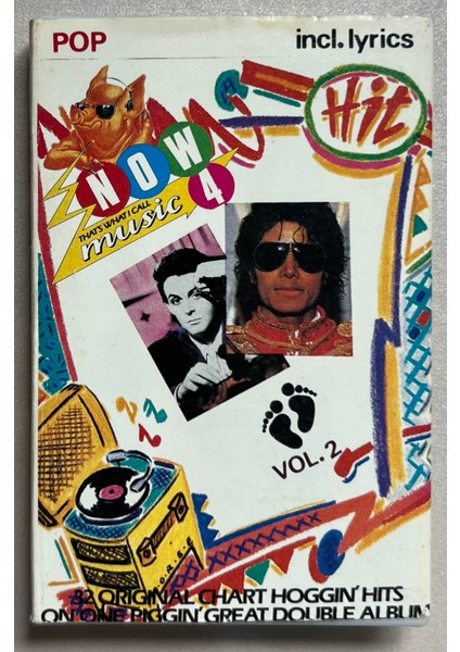 Now That' What I Call Music 4 Kaset (Orjnal Dönem Foot Print Stüdyo Kaset)