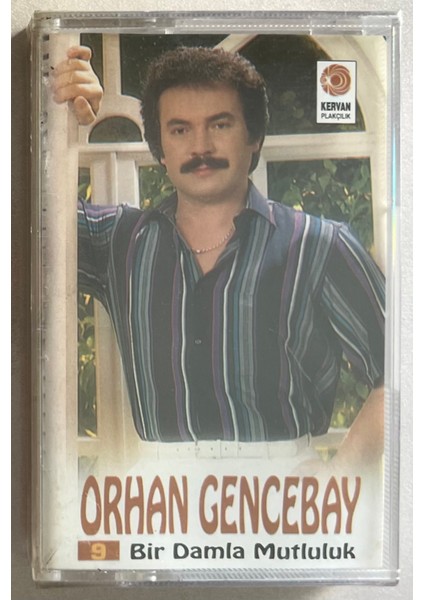 Orhan Gencebay Bir Damla Mutluluk Kaset (Jelatininde Sıfır Orjnal Dönem Baskı Kaset)