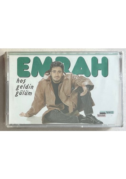 Emrah Hoş Geldin Gülüm Kaset (Jelatininde Sıfır Orjnal Dönem Baskı Kaset)