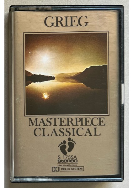 Grieg Masterpiece Classical Kaset (Dönem Foot Print Stüdyo Kaset)