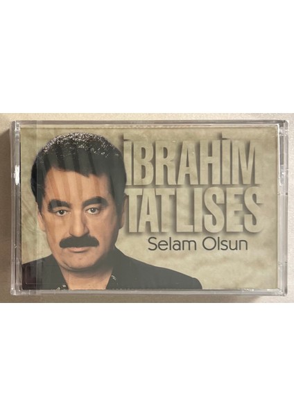 Ibrahim Tatlıses Selam Olsun Kaset (Jelatininde Sıfır Orjnal Dönem Baskı Kaset)