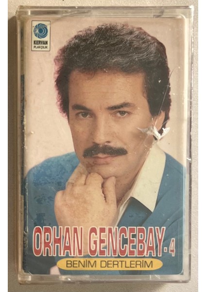 Orhan Gencebay 4 Benim Dertlerim Kaset (Jelatininde Sıfır Orjnal Dönem Baskı Kaset)