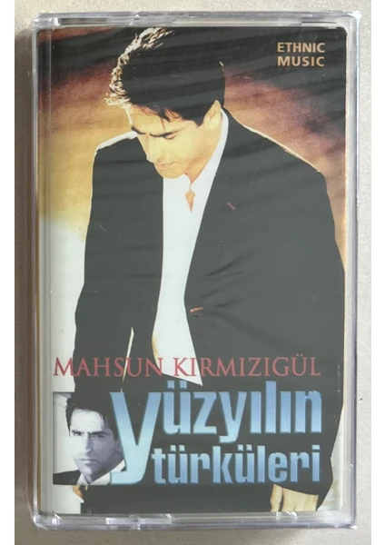 Mahsun Kırmızıgül Yüzyılın Türküleri Kaset (Jelatininde Sıfır Orjnal Dönem Baskı Kaset)