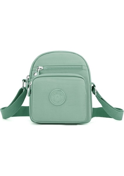 Oxford Kumaş Omuz Crossbody Küçük Kare Çanta (Yurt Dışından)
