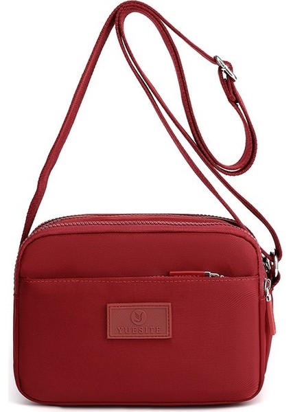 Crossbody Çok Bölmeli Omuz Çantası Pratik Kadın Çantası (Yurt Dışından)