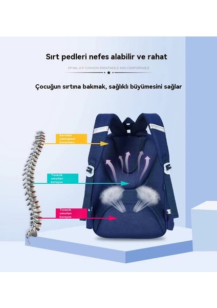 2024 Çocuklar ve Kızlar Için Yeni Ilk Okul Çantası, 3-5 Sınıf Için Suyu Sağlamayan Çantası (Yurt Dışından)
