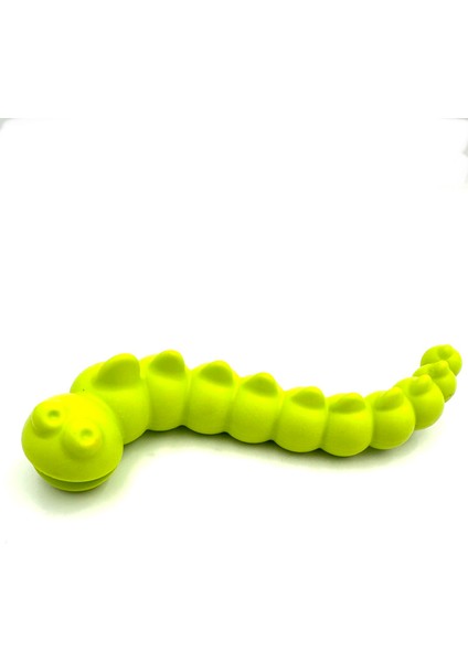 Tırtıl Yumuşak Dokulu Diş Kaşıma Köpek Oyuncağı