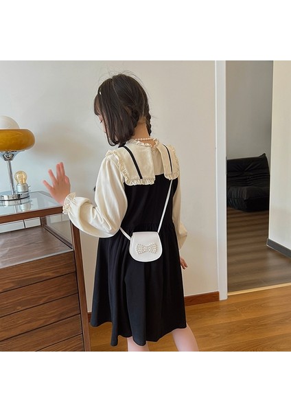 Sevimli Mini Çanta Kız Omuz Crossbody Çanta Çocuk Çantası (Yurt Dışından)