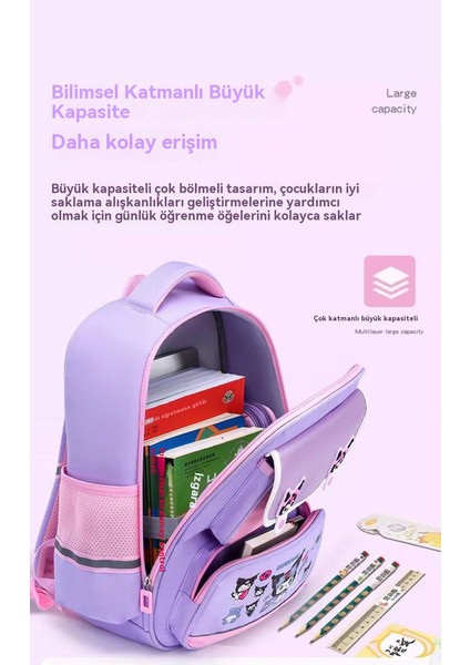 Yeni Ilköğretim Okulu Okul Çantası Hafif Kitap Çantası Büyük Kapasiteli Omuz Çantası 4-6 Sınıf Okul Çantası Büyük Boy (Yurt Dışından) fırsatları