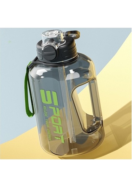 Lebeigo Dmxtop 1.7l Spor Su Şişesi Fitness Su Şişesi (Yurt Dışından)