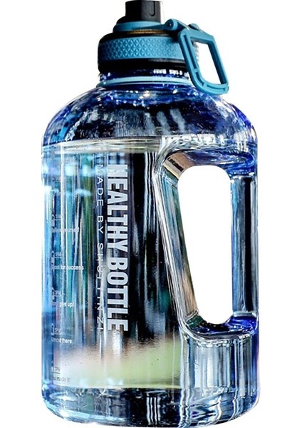 Lebeigo 2200ML Sızdırmaz Su Şişesi - Siyah (Yurt Dışından)