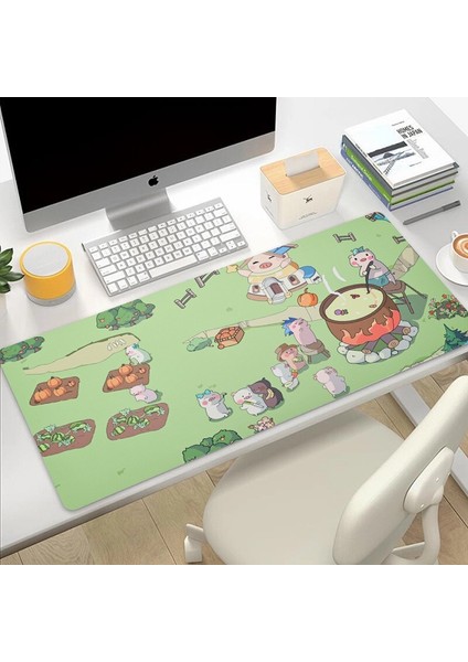 Büyük Kaymaz Mouse Pad, Dizüstü Bilgisayar Masası Pedi, Ofis ve Ev Için Uygun Su Geçirmez Masa Yazma Pedi (Yurt Dışından)