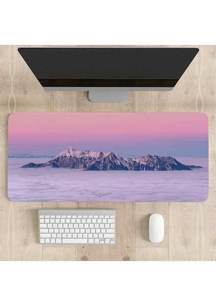 Büyük Kaymaz Mouse Pad, Dizüstü Bilgisayar Masası Pedi, Ofis ve Ev Için Uygun Su Geçirmez Masa Yazma Pedi (Yurt Dışından)