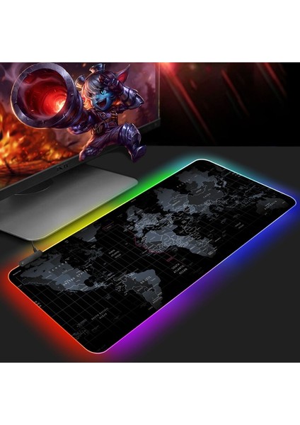 Büyük Kaymaz Mouse Pad, Dizüstü Bilgisayar Masası Pedi, Ofis ve Ev Için Uygun Su Geçirmez Masa Yazma Pedi (Yurt Dışından)