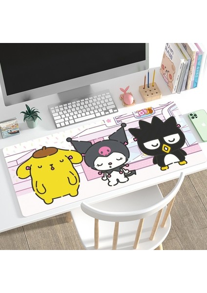 Kucha HB Büyük Kaymaz Mouse Pad, Dizüstü Bilgisayar Masası Pedi, Ofis ve Ev Için Uygun Su Geçirmez Masa Yazma Pedi (Yurt Dışından)