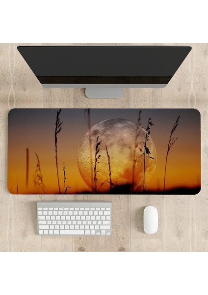 Büyük Kaymaz Mouse Pad, Dizüstü Bilgisayar Masası Pedi, Ofis ve Ev Için Uygun Su Geçirmez Masa Yazma Pedi (Yurt Dışından)