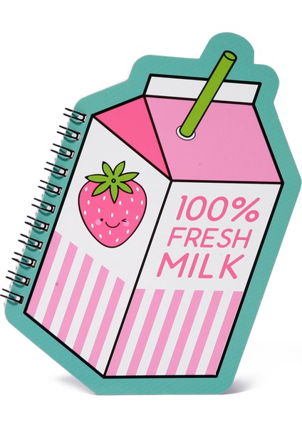 Fresh Milk Mini Şekilli Defter