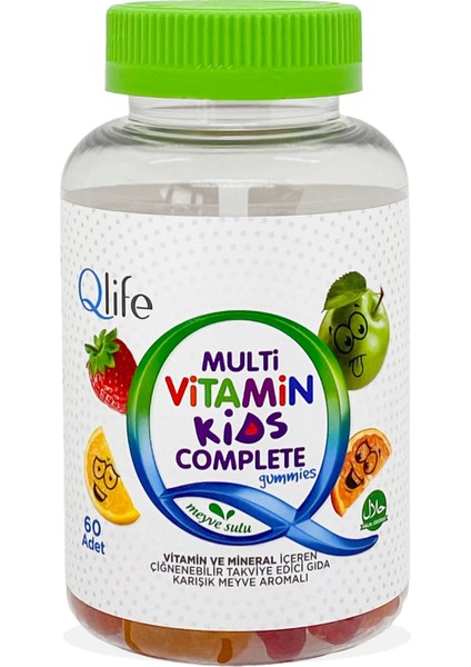 Kids Multivitamin Complete Gummies 60 Adet