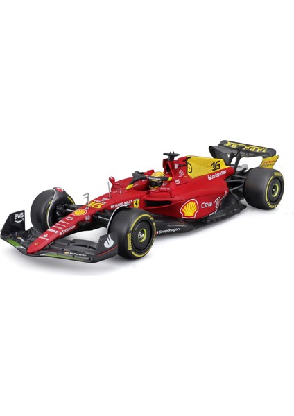 F1 Ferrari F1-75 2022 Leclerc 1:24 Model Araba (Yurt Dışından)