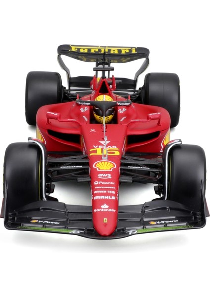 F1 Ferrari F1-75 2022 Leclerc 1:24 Model Araba (Yurt Dışından)