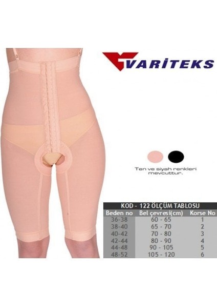 Liposuction Korsesi Bel Ölçüsü 95-105 Cm.