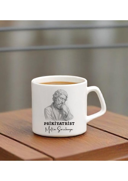 Kişiye Özel Psikiyatrist Temalı Espresso Kupa Bardak