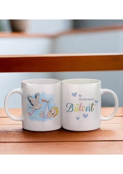 Kişiye Özel Bebek Temalı Kupa Bardak