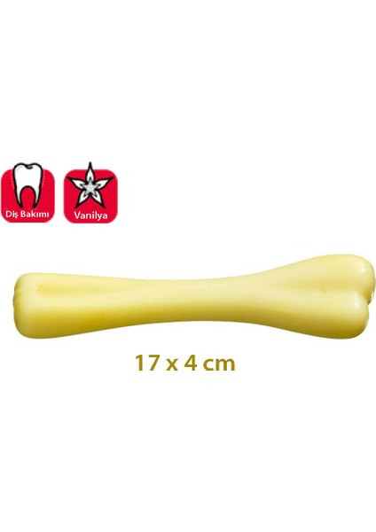 Naylon Çiğneme Kemiği Vanilyalı 17cm