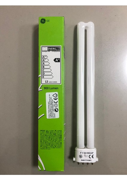10 Adet General Elektrik Pls Lamba 11W/865 S/e 4 Pinli 900 Lümen 6500 Kelvin Beyaz