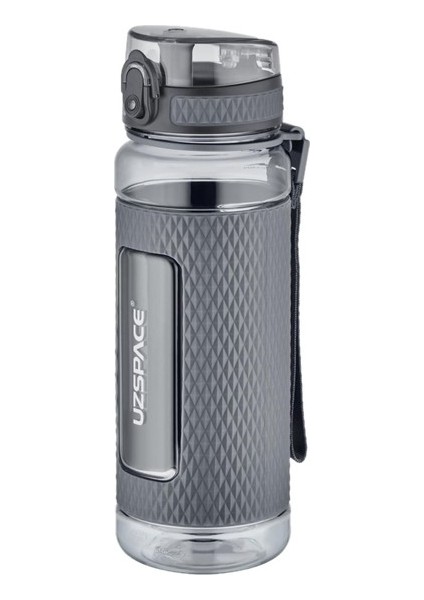 Fiftyfifty 800ML Büyük Boy Tritan Su Matarası Silikon Korumalı Kaydırmaz Gövde (Yurt Dışından)