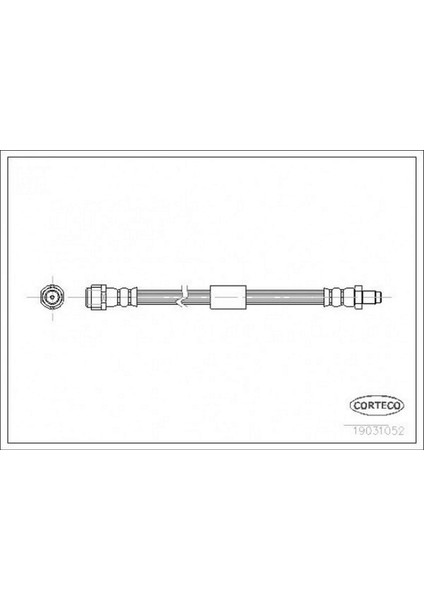 Fren Hortumu Arka Mercedes Ml-Class W163 98 05 13