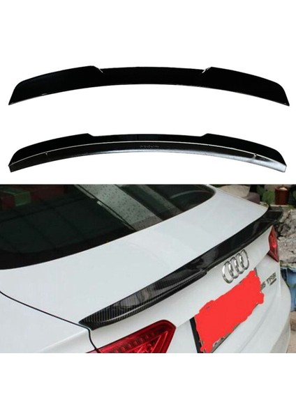 Audi A5 M4 Spoiler Yarasa Spoyler Piano Black 2009-2016