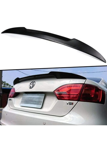 Jetta M4 Boyalı Spoiler Pianoblack